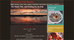 Desktop Screenshot of menemshafishmarket.net